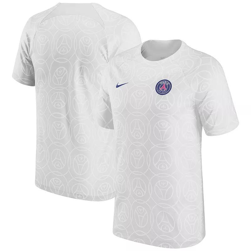 Mens Nike Gray Paris Saint-Germain 2022/23 Pre-Match Top Product Image