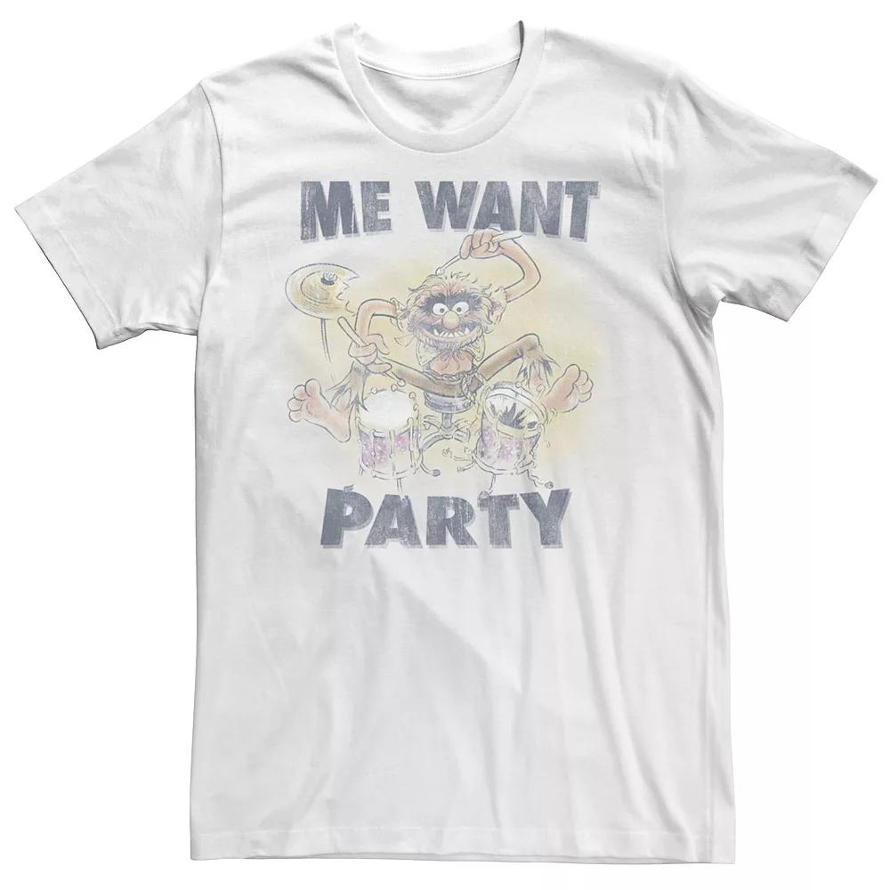 Men's The Muppets Animal Me Want Party Graphic Tee,  Product Image