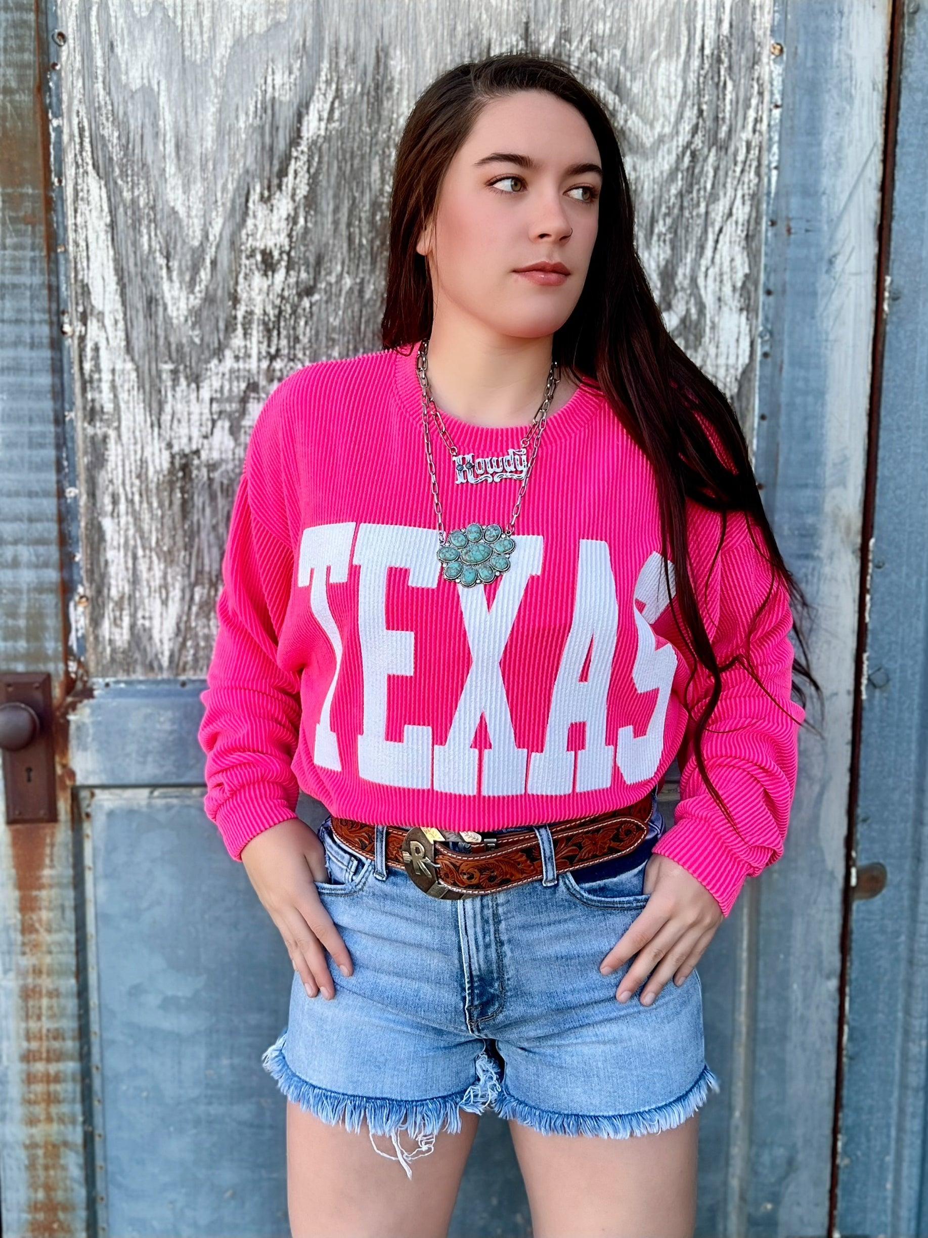 The Texas Graphic Sweatshirt (MULTIPLE COLORS) Product Image