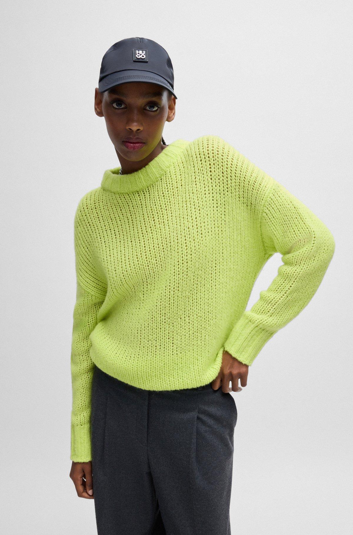 Oversize-fit sweater in wool Product Image