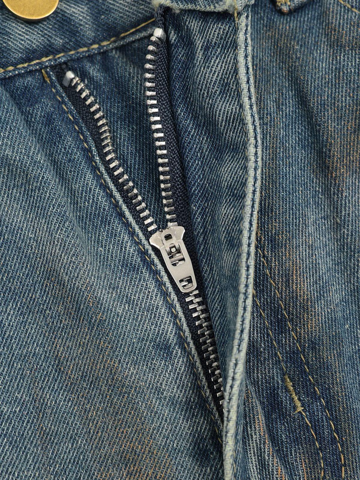 Aelfric Eden Washed Button Longline Jorts Product Image