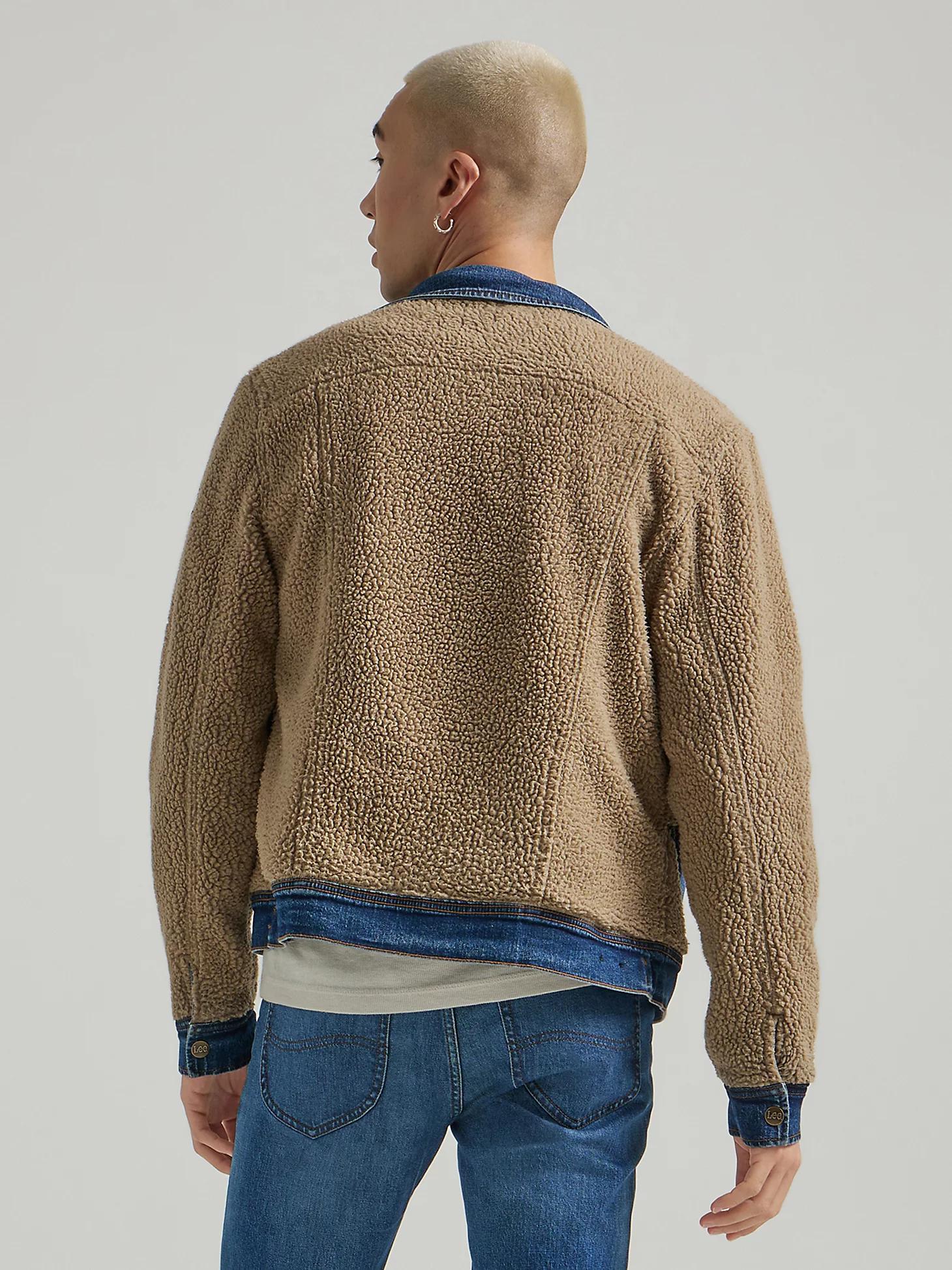 Men's Reversible Sherpa Lined Rider™ Jacket | Men's Jackets & Outerwear | Lee® Product Image