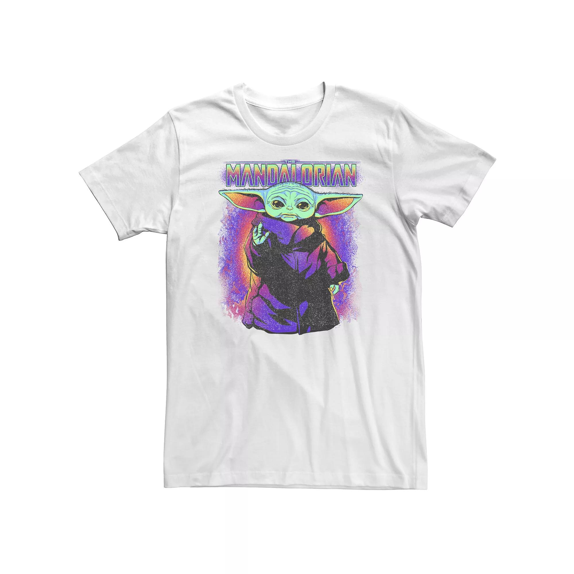 Men's Star Wars The Child Gradient Portrait Tee,  Product Image