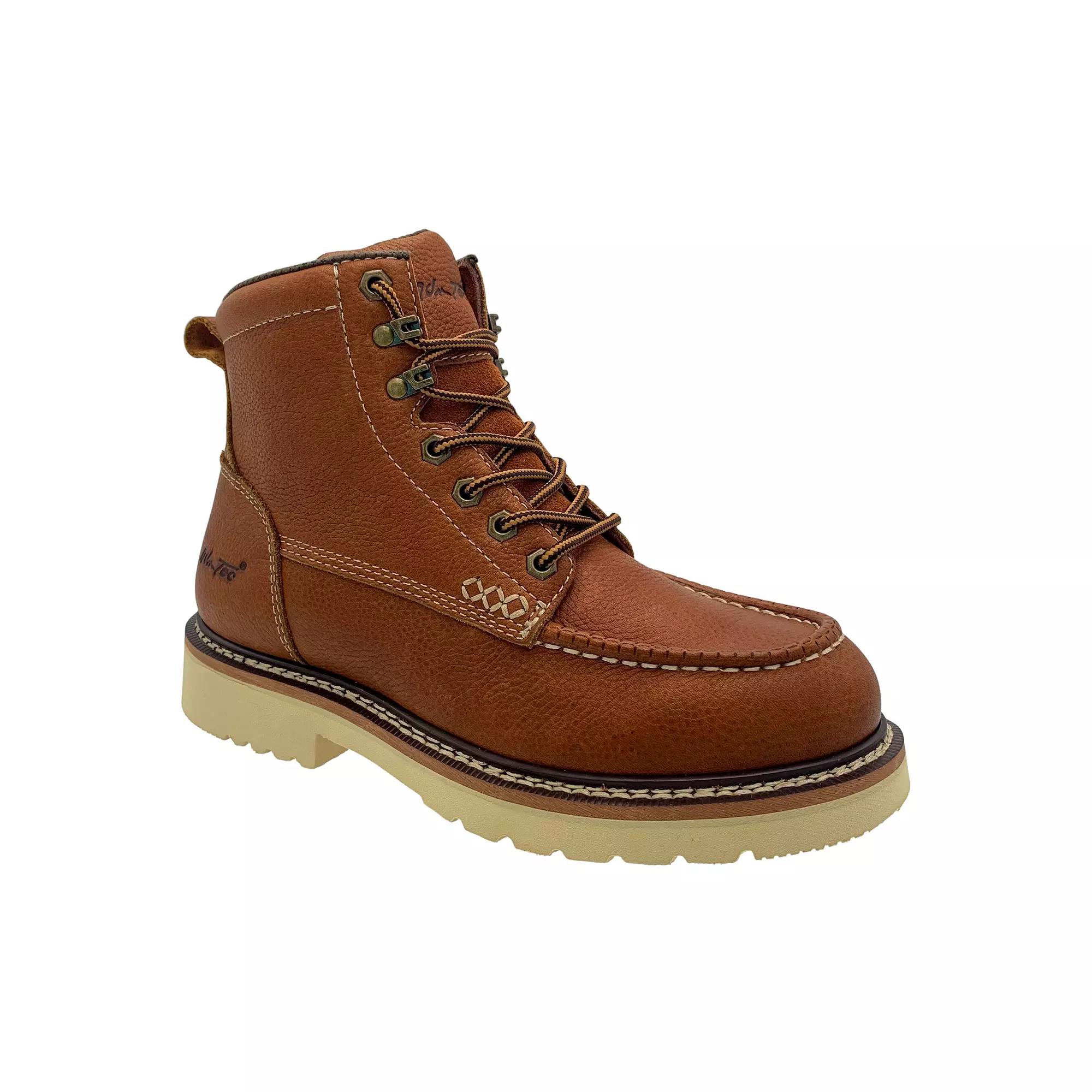 AdTec Apex Men's Tan Leather Boots,  Product Image