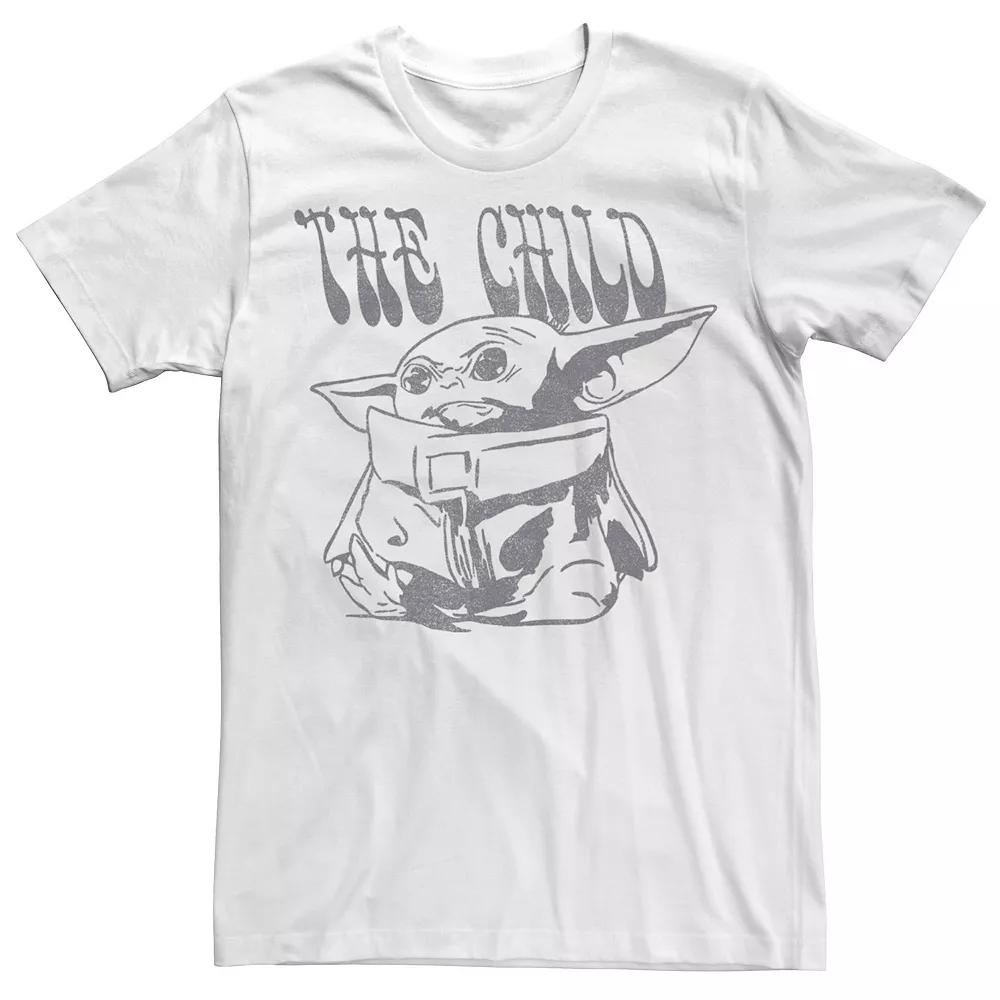 Men's Star Wars The Mandalorian Child Vintage Tee,  Product Image