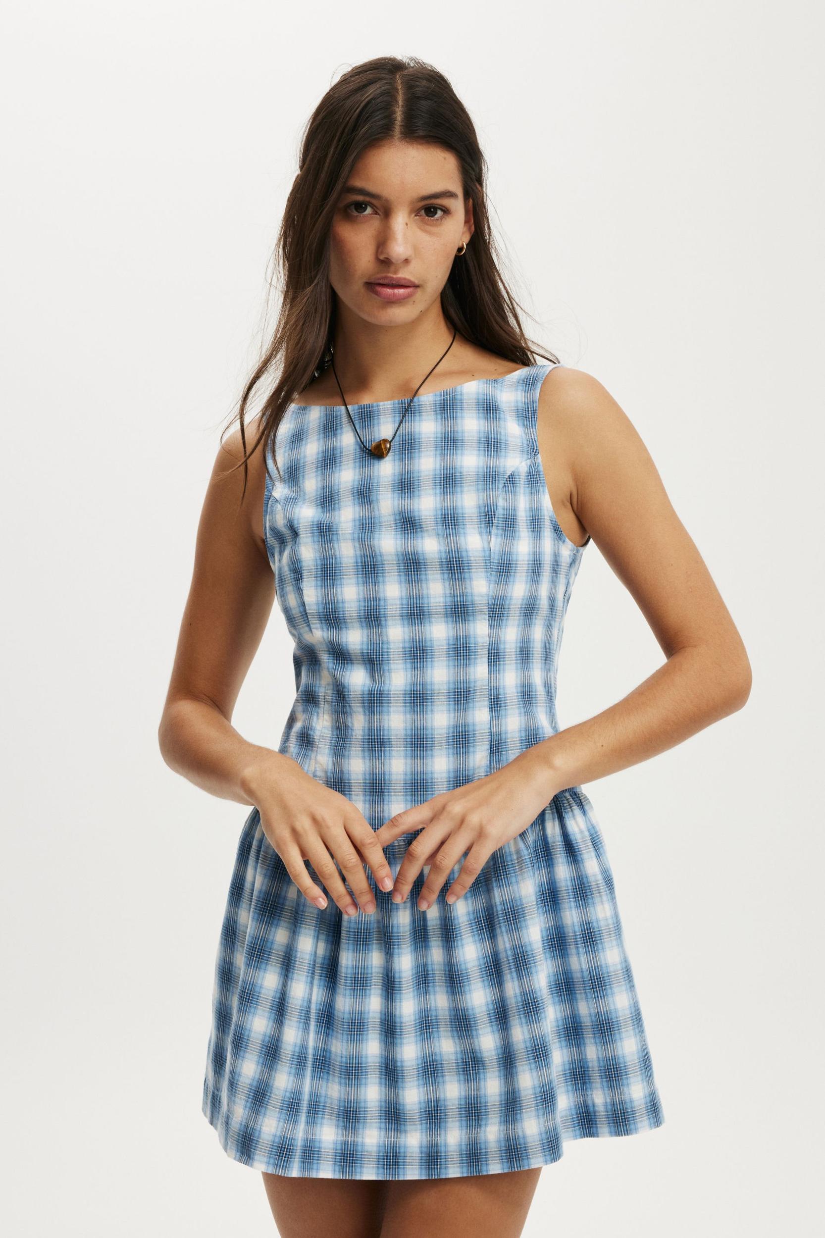 Mikki Drop Hem Mini Dress Product Image