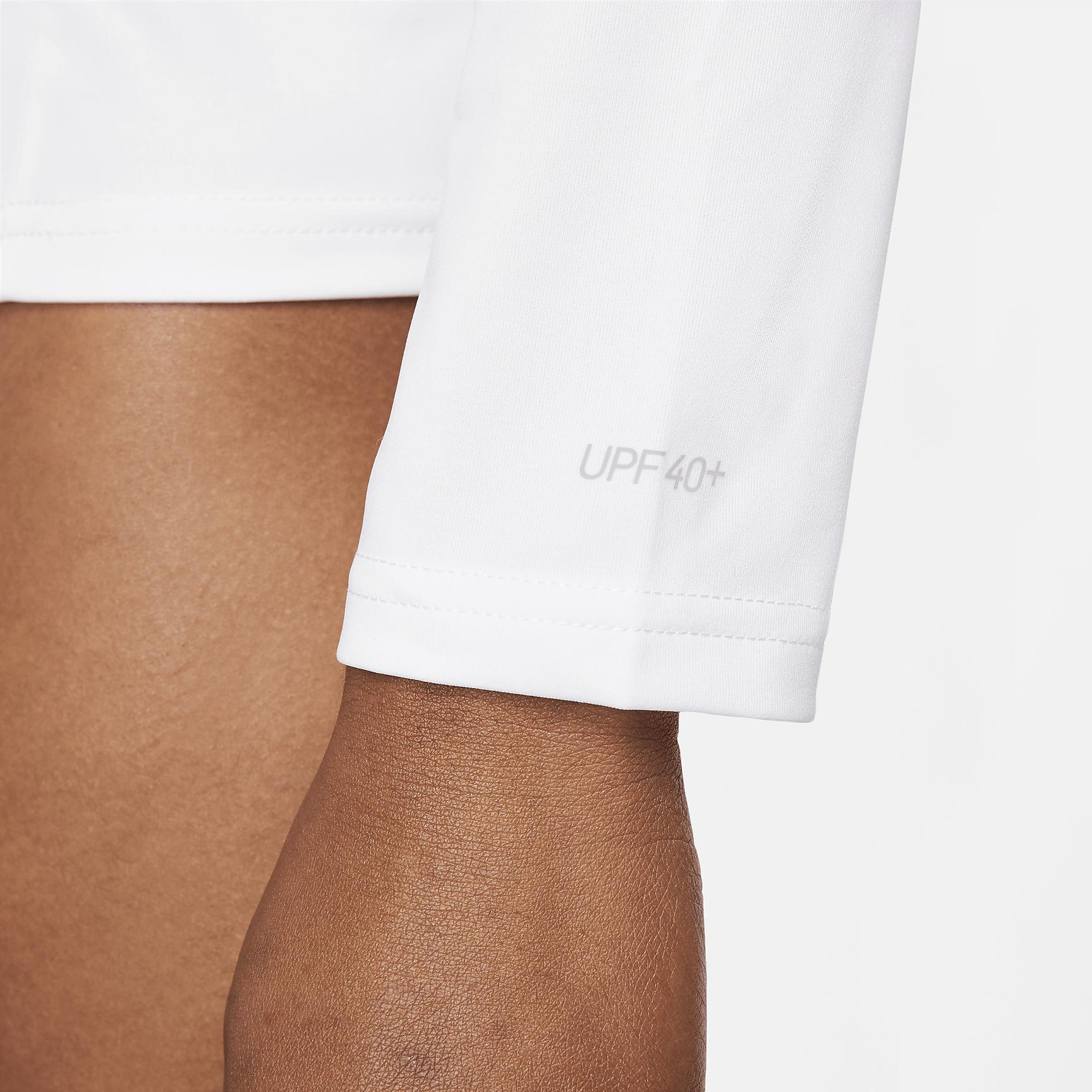 Nike Womens Essential Long-Sleeve Hydroguard Swim Shirt | NESSA386-100 Product Image