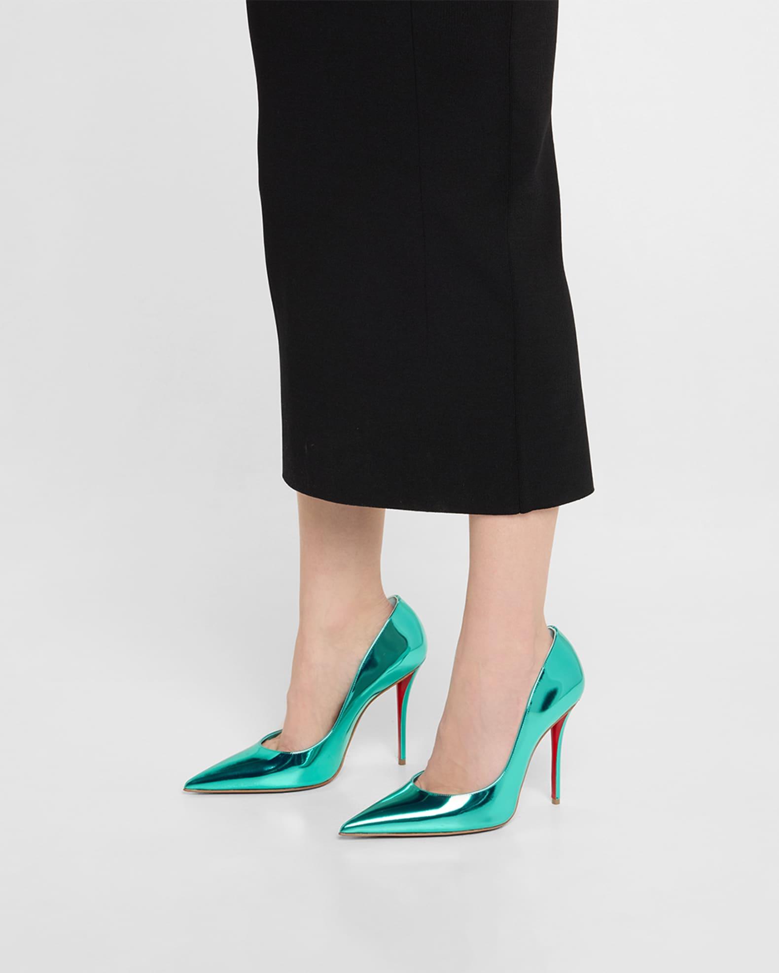 Miss Z Mirror Red Sole Pumps Product Image