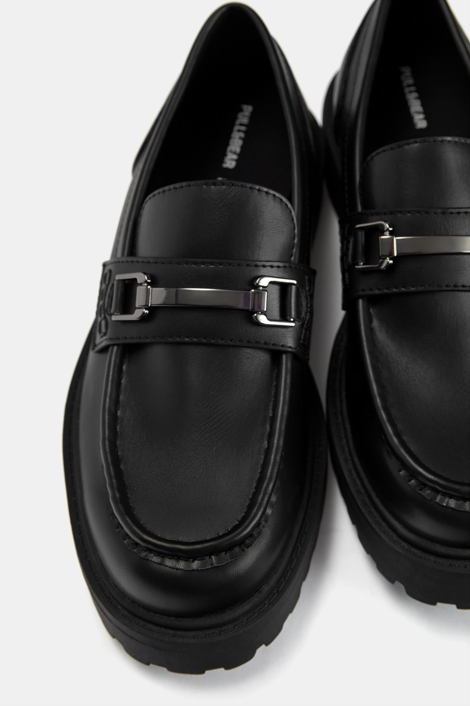 Loafers with buckle detail Product Image