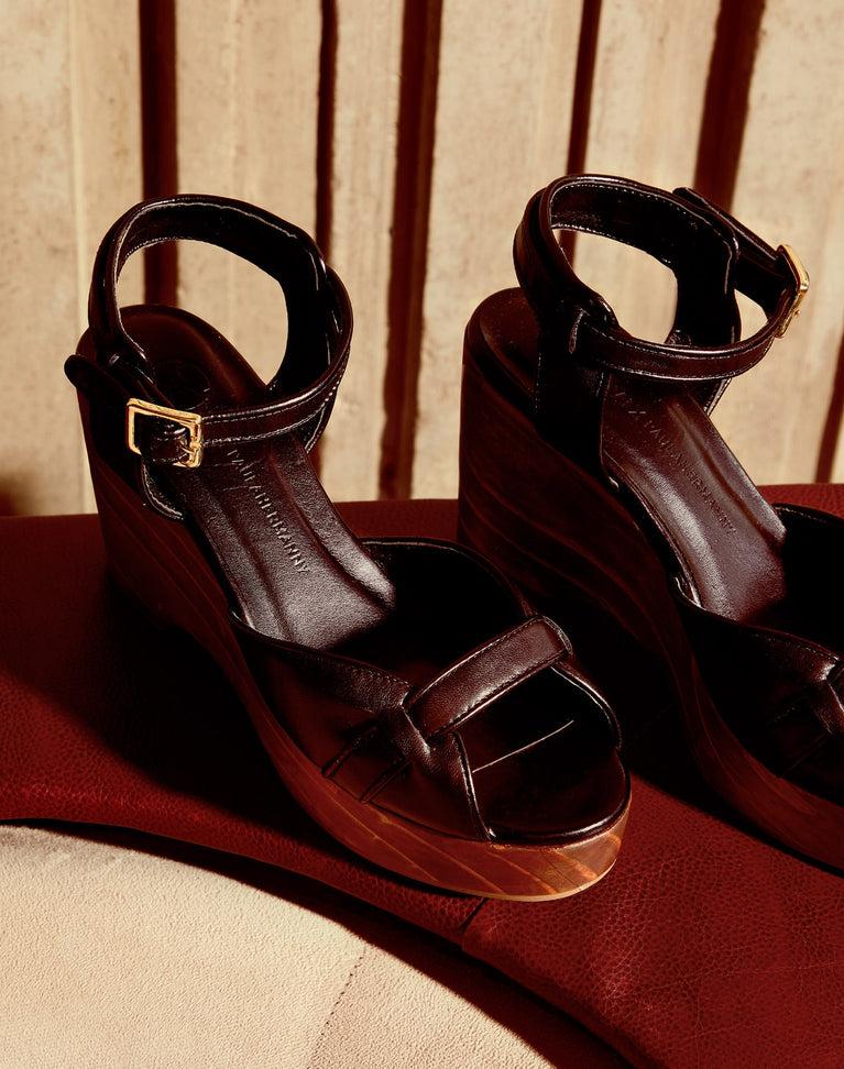 Brigitte Sandal (Final Sale) - Black Product Image