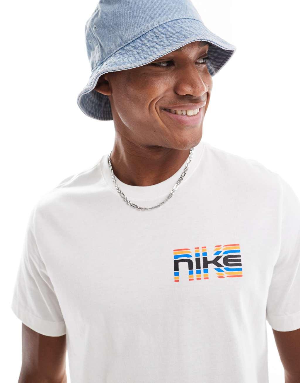 Nike graphic t-shirt in white Product Image