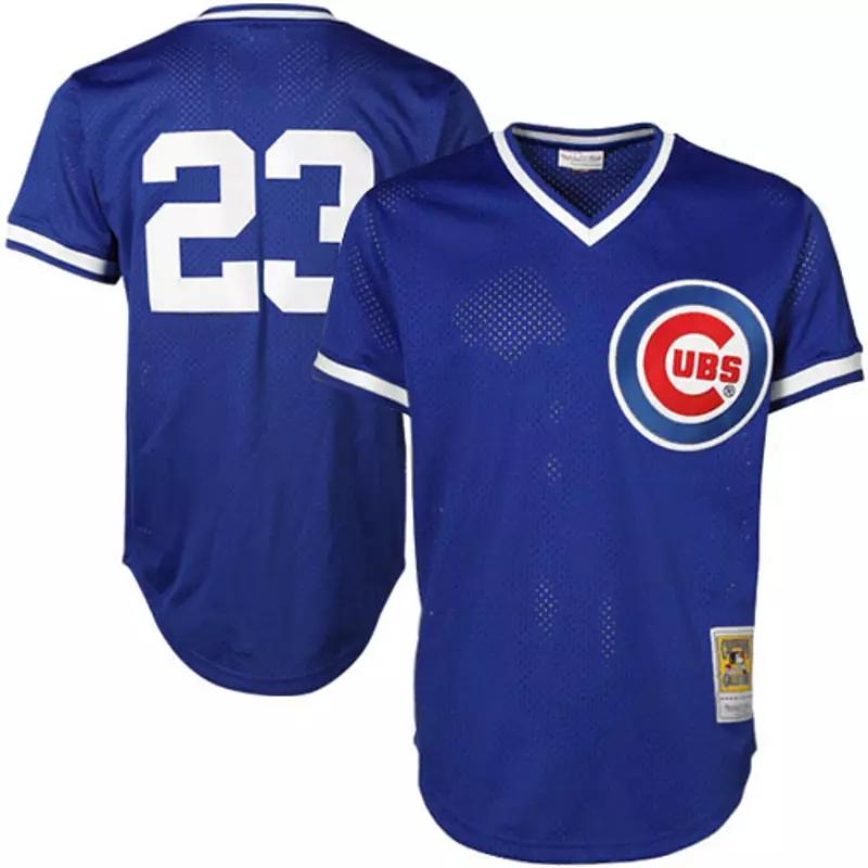 Mitchell & Ness Ryne Sandberg Chicago Cubs Cooperstown Authentic Collection Throwback Replica Jersey - Royal Blue, Men's, Size: 3XL Product Image