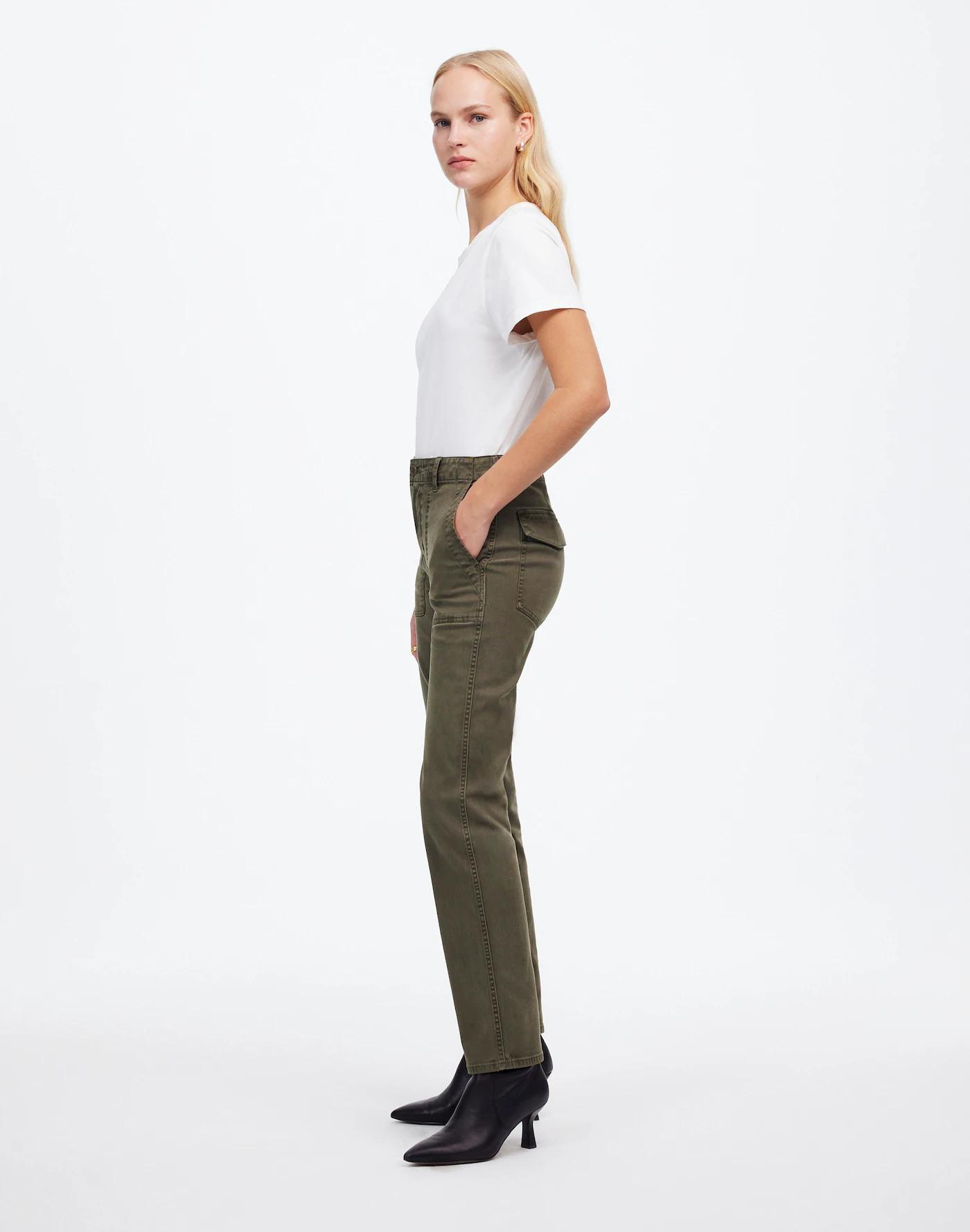 The Slim Straight Utility Pant in Garment Dye Product Image