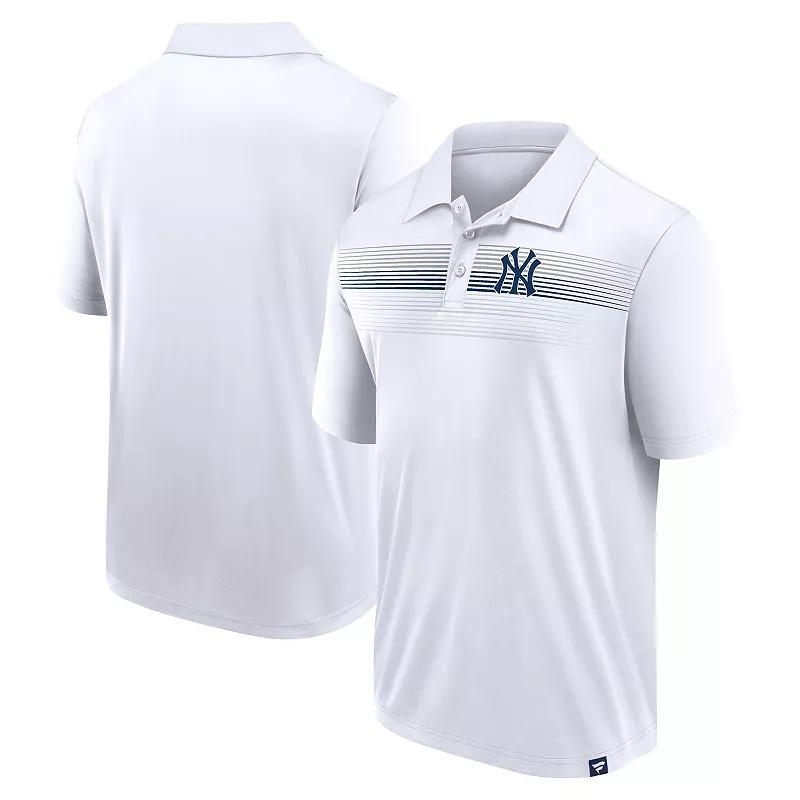 Men's Fanatics White New York Mets Victory For Us Interlock Polo,  Product Image