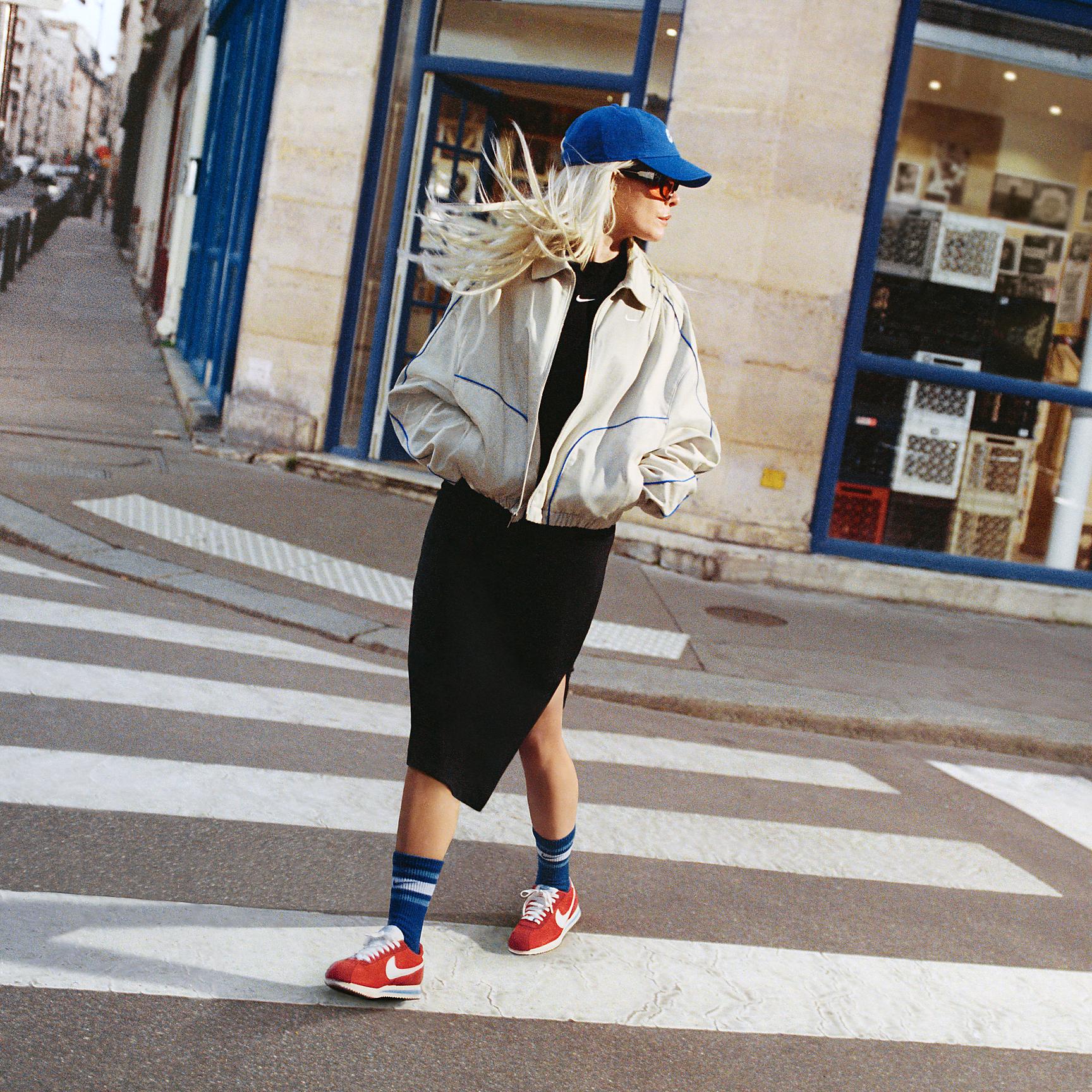 Womens Nike Sportswear Essential Tight Midi Dress | DV7878-010 Product Image