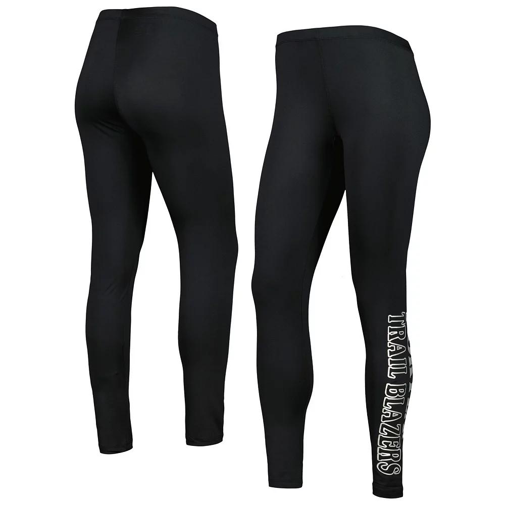 Women's G-III 4Her by Carl Banks Black Portland Trail Blazers Stadium Leggings, Size: XL Product Image