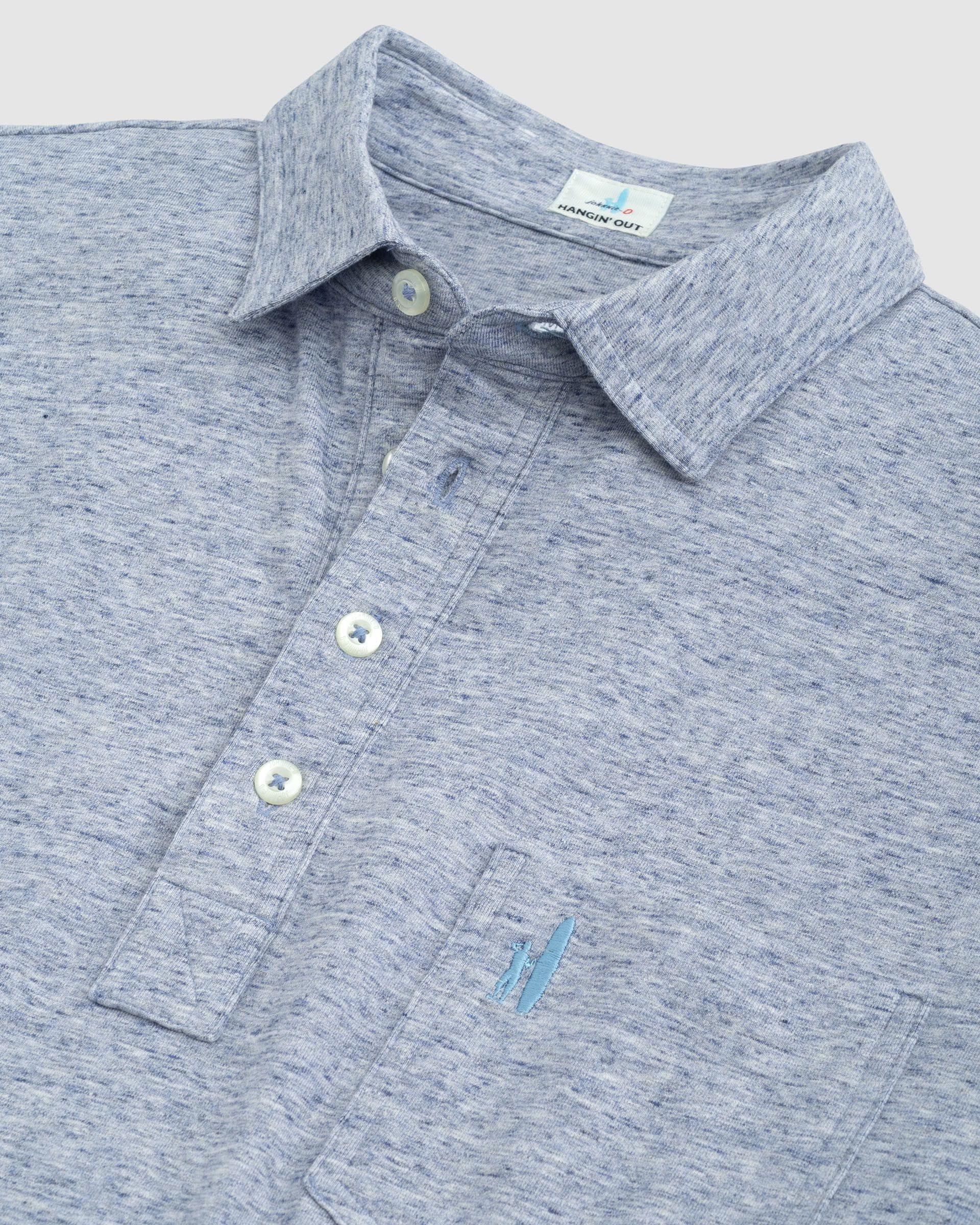 GS- TEST -  Heathered Original Polo Product Image