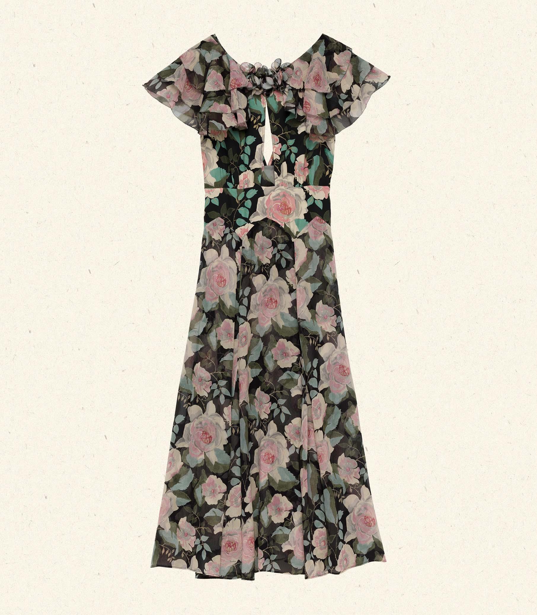 AMIRA DRESS -- ROSE GARDEN FLORAL Product Image