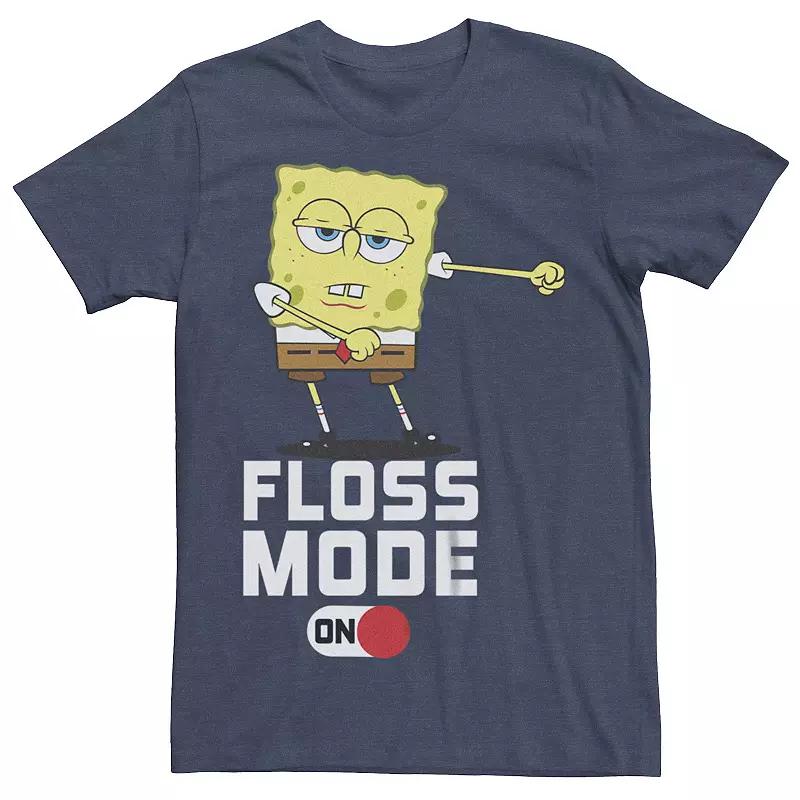 Men's SpongeBob SquarePants Floss Mode On Graphic Tee,  Product Image