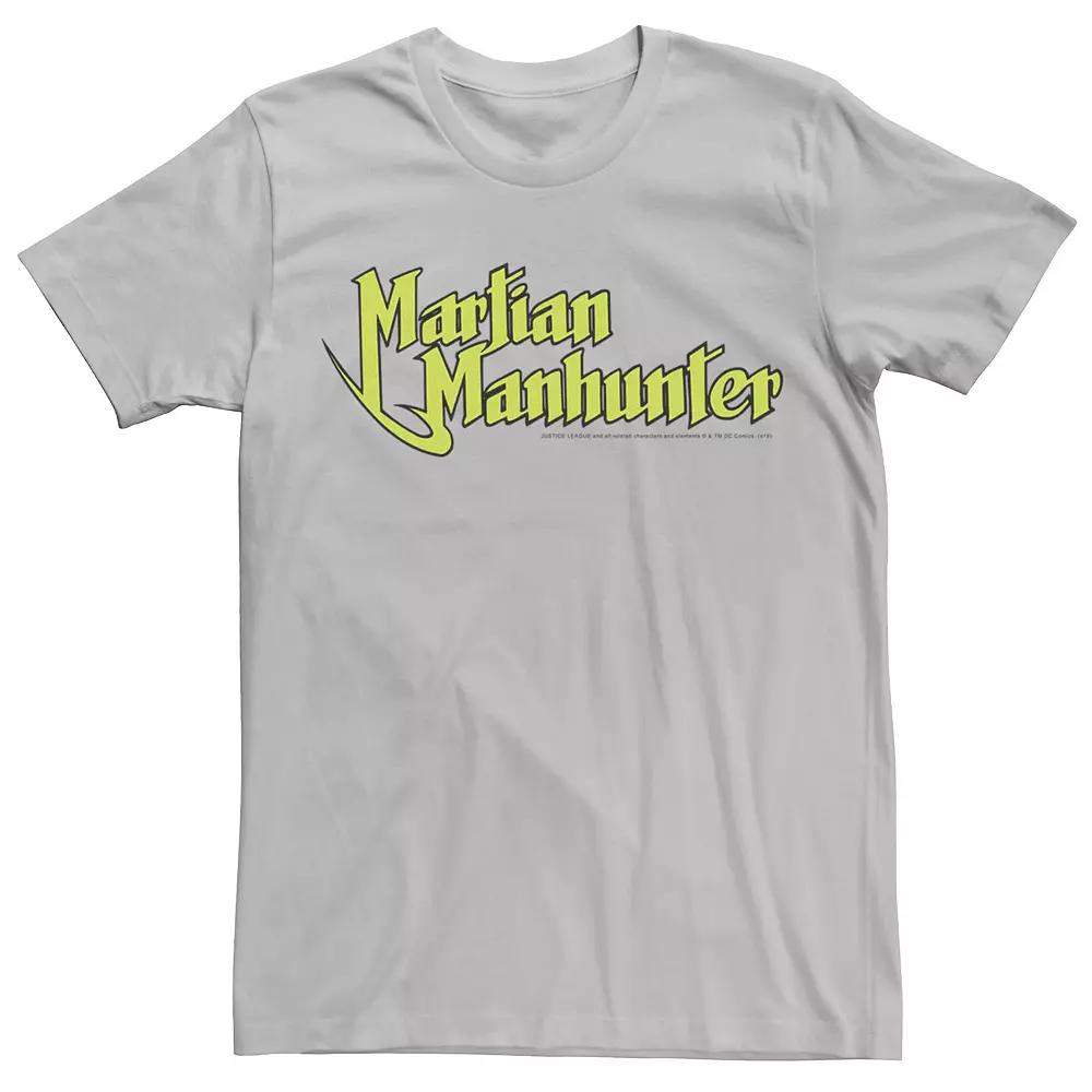 Men's DC Comics Martian Manhunter Logo Tee,  Product Image