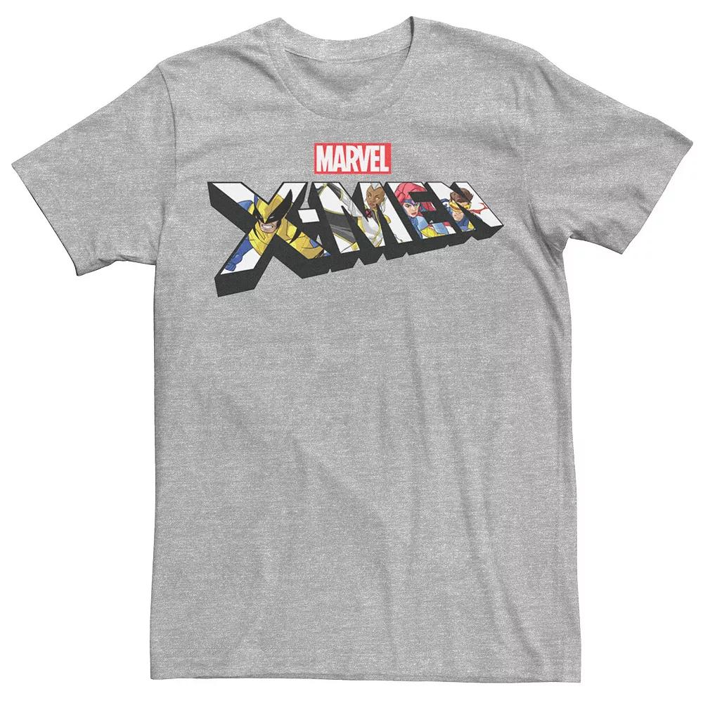 Men's Marvel X-Men Character Fill Logo Tee,  Product Image