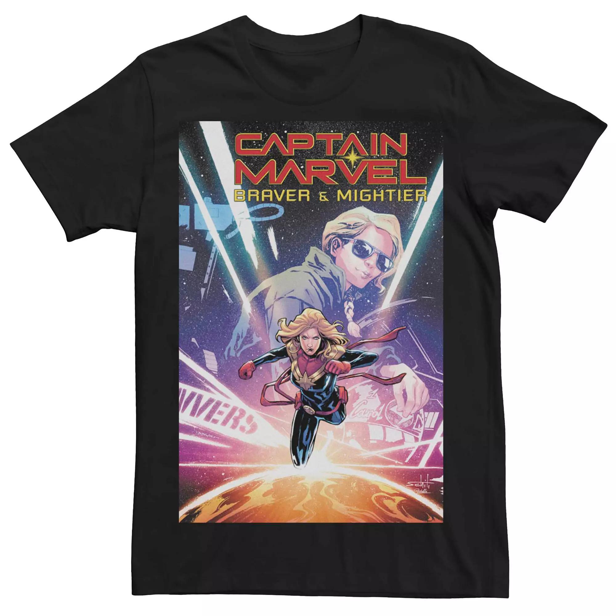Men's Captain Marvel Graphic Tee,  Product Image