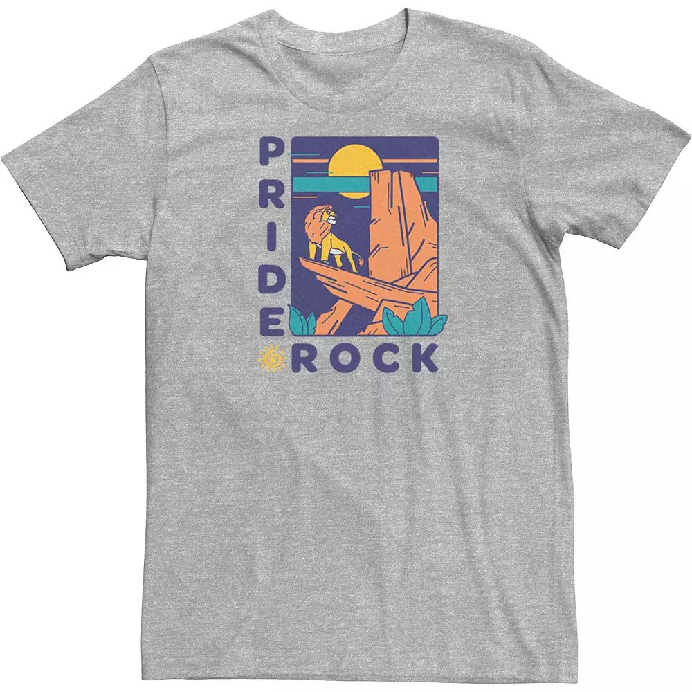 Disney's The Lion King Simba Pride Rock Simple Text Men's Tee,  Product Image