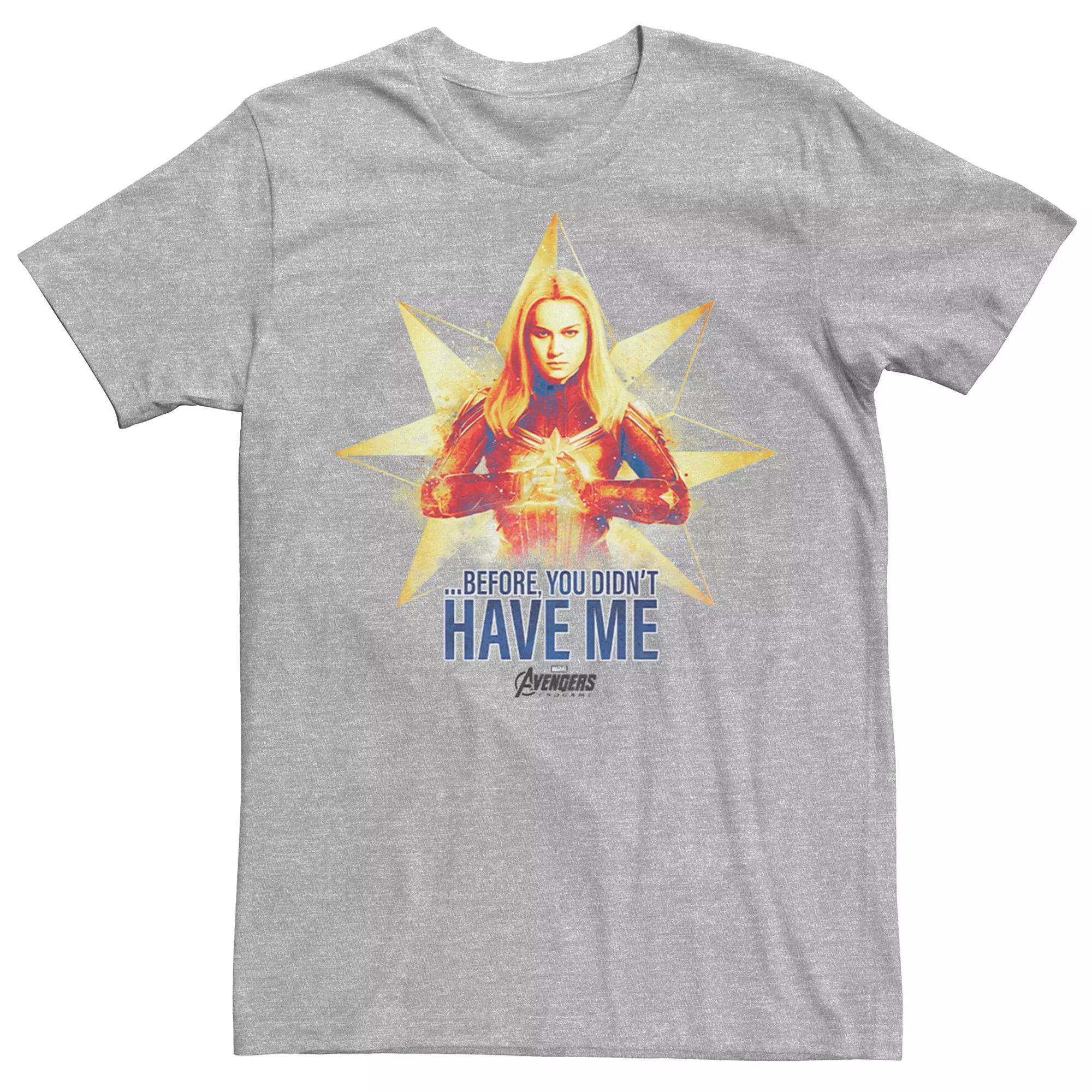 Men's Marvel Avengers Endgame Captain Marvel Serious Pose Tee,  Product Image