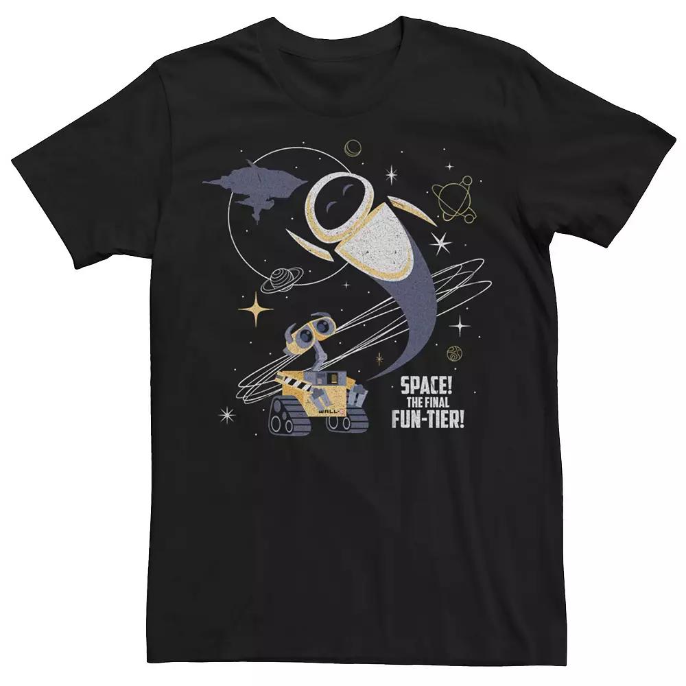 Disney / Pixar's WALL-E & Eve Men's Space The Final Fun-tier Tee,  Product Image