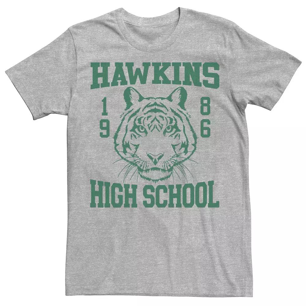 Men's Netflix Stranger Things Tiger Hawkins High School 1986 Tee,  Product Image