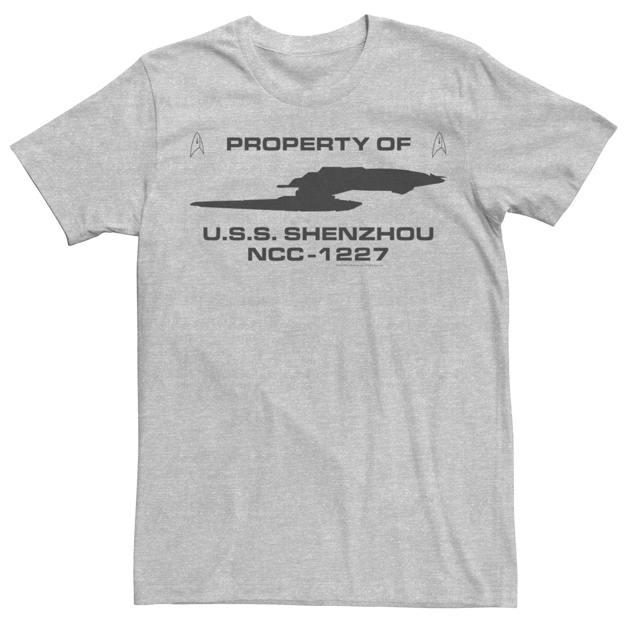 Men's Star Trek Discovery Property of U.S.S. Shenzhou NCC-1227 Graphic Tee,  Product Image