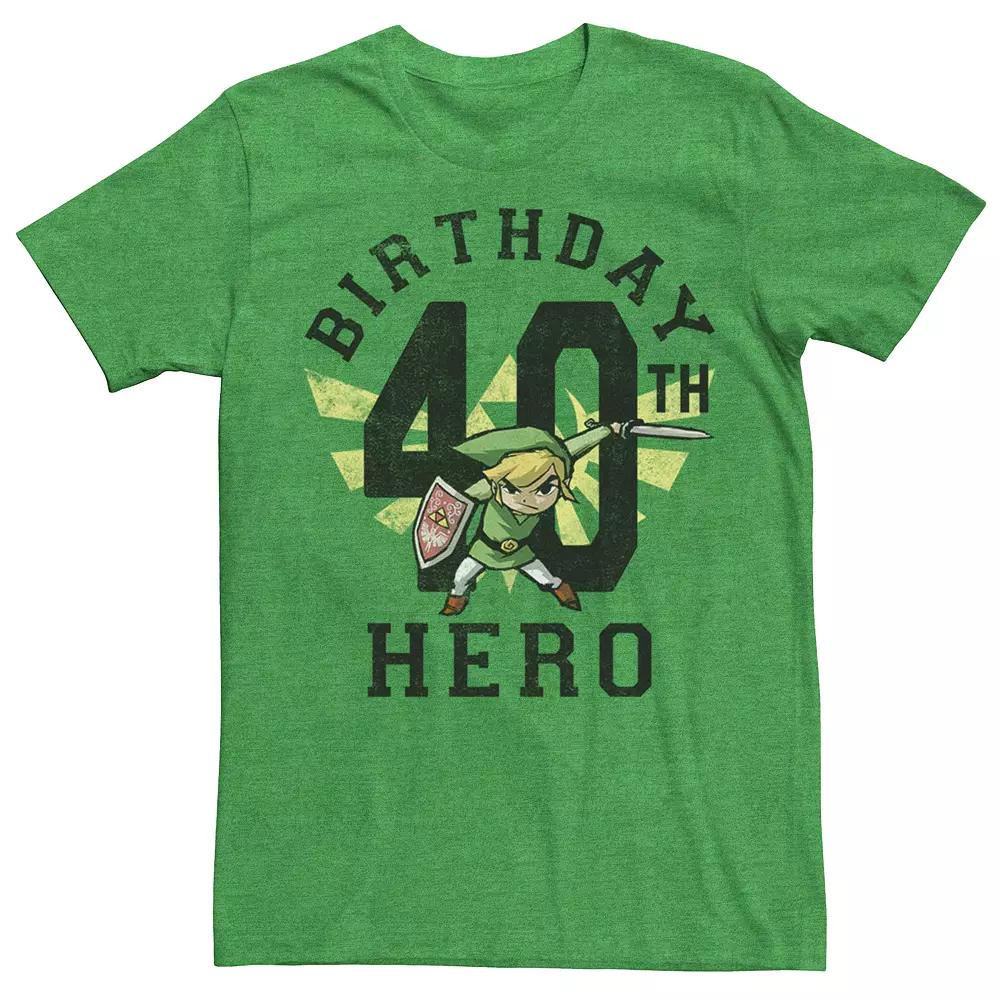 Men's Nintendo Legend of Zelda Birthday Hero Tee,  Product Image