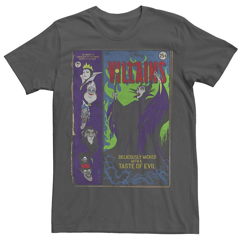 Disney's Villains Men's Deliciously Wicked Comic Tee,  Product Image