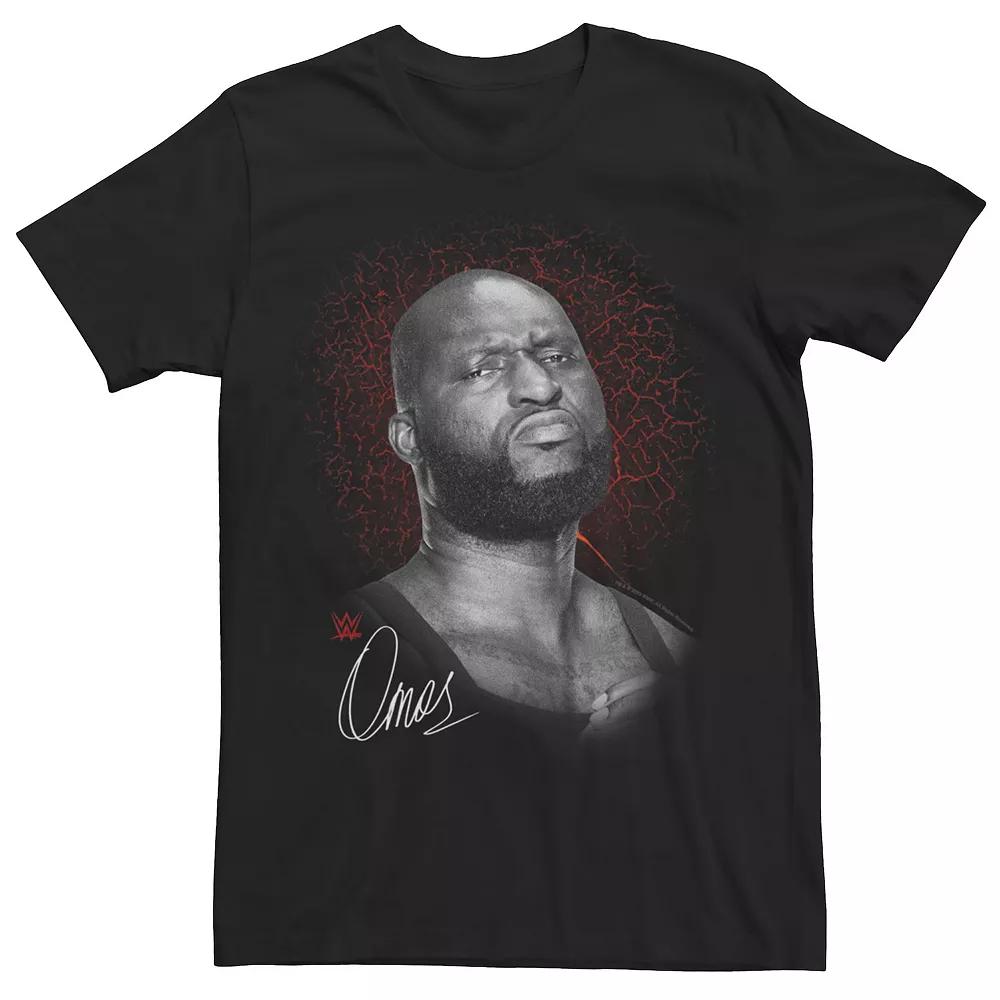 Men's WWE Mean Omos Portrait Graphic Tee,  Product Image