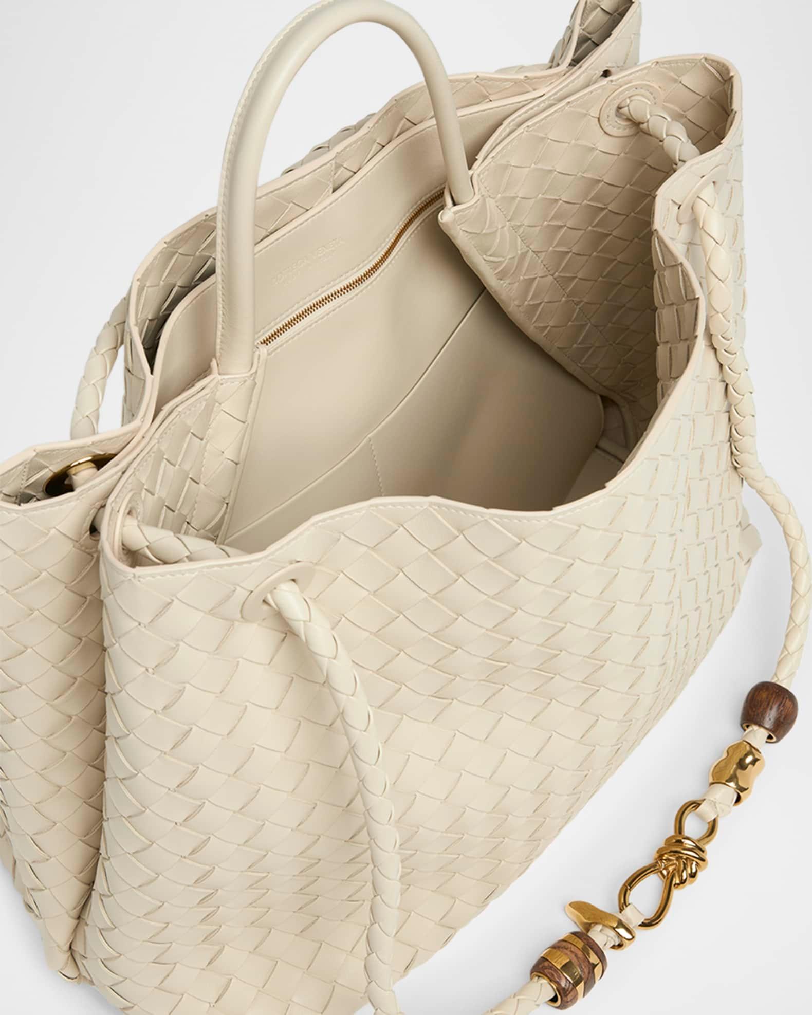 Andiamo Large Leather Top-Handle Bag Product Image