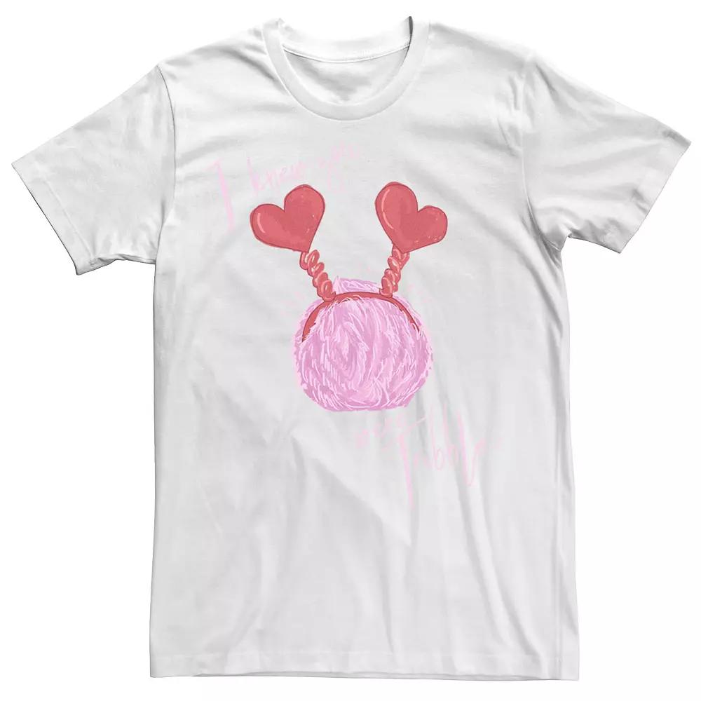 Big & Tall Star Trek The Original Series I Knew You Were Tribble Text Tee, Men's,  Product Image