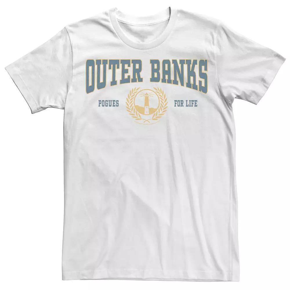 Men's Outer Banks Collegiate Style Crest Tee, Boy's,  Product Image