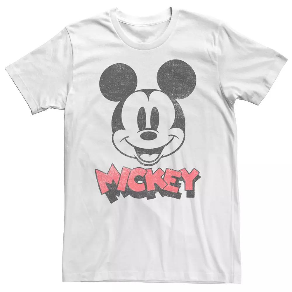 Disney's Mickey And Friends Mickey Men's Big Face Logo Tee,  Product Image