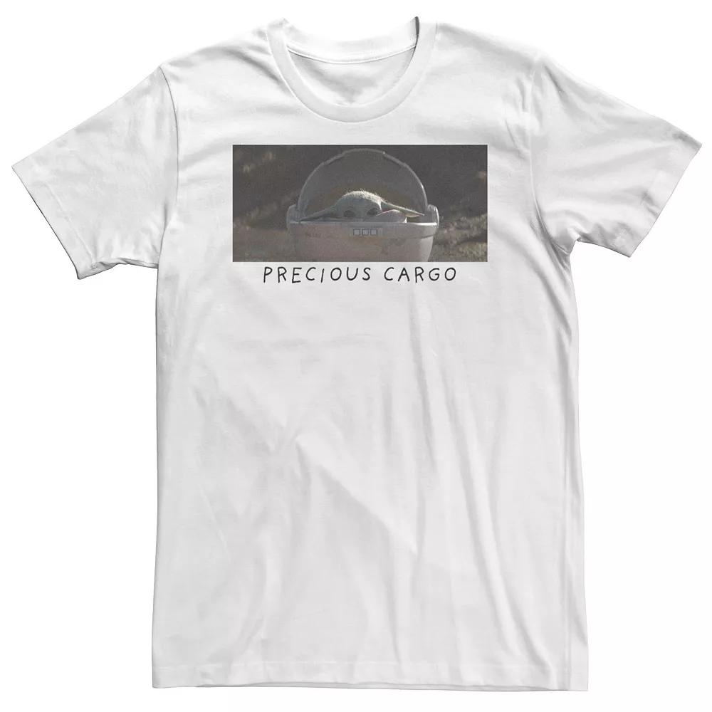 Big & Tall Star Wars The Mandalorian The Child Precious Cargo Portrait Tee, Men's,  Product Image