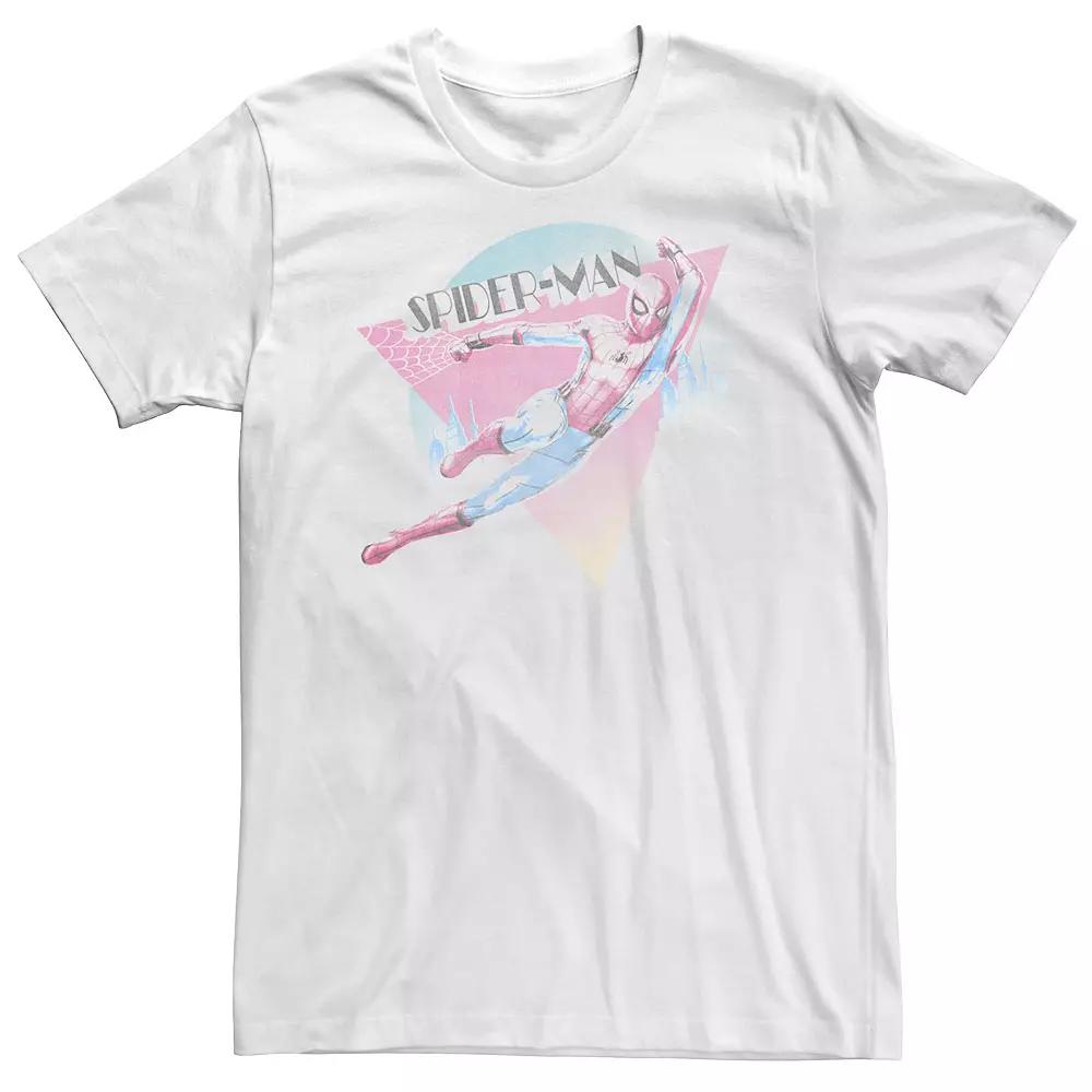 Big & Tall Marvel Spider-Man: Far From Home Spider-Man Swing Tee, Men's,  Product Image