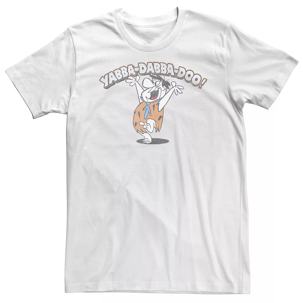 Big & Tall The Flintstones Yabba-Dabba-Doo! Tee, Men's,  Product Image
