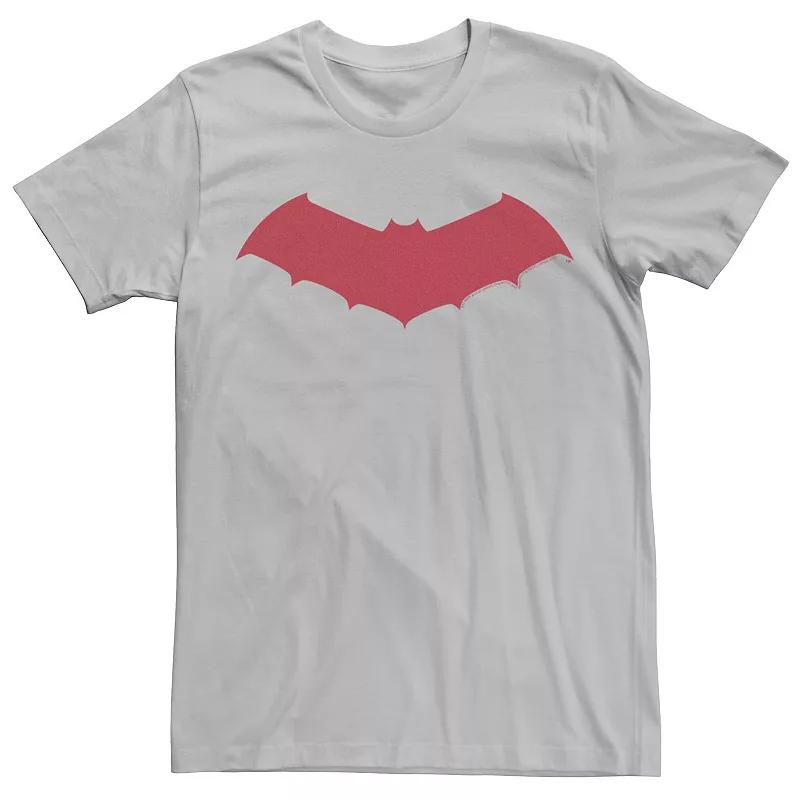 Men's DC Comics Batman Red Chest Logo Tee,  Product Image
