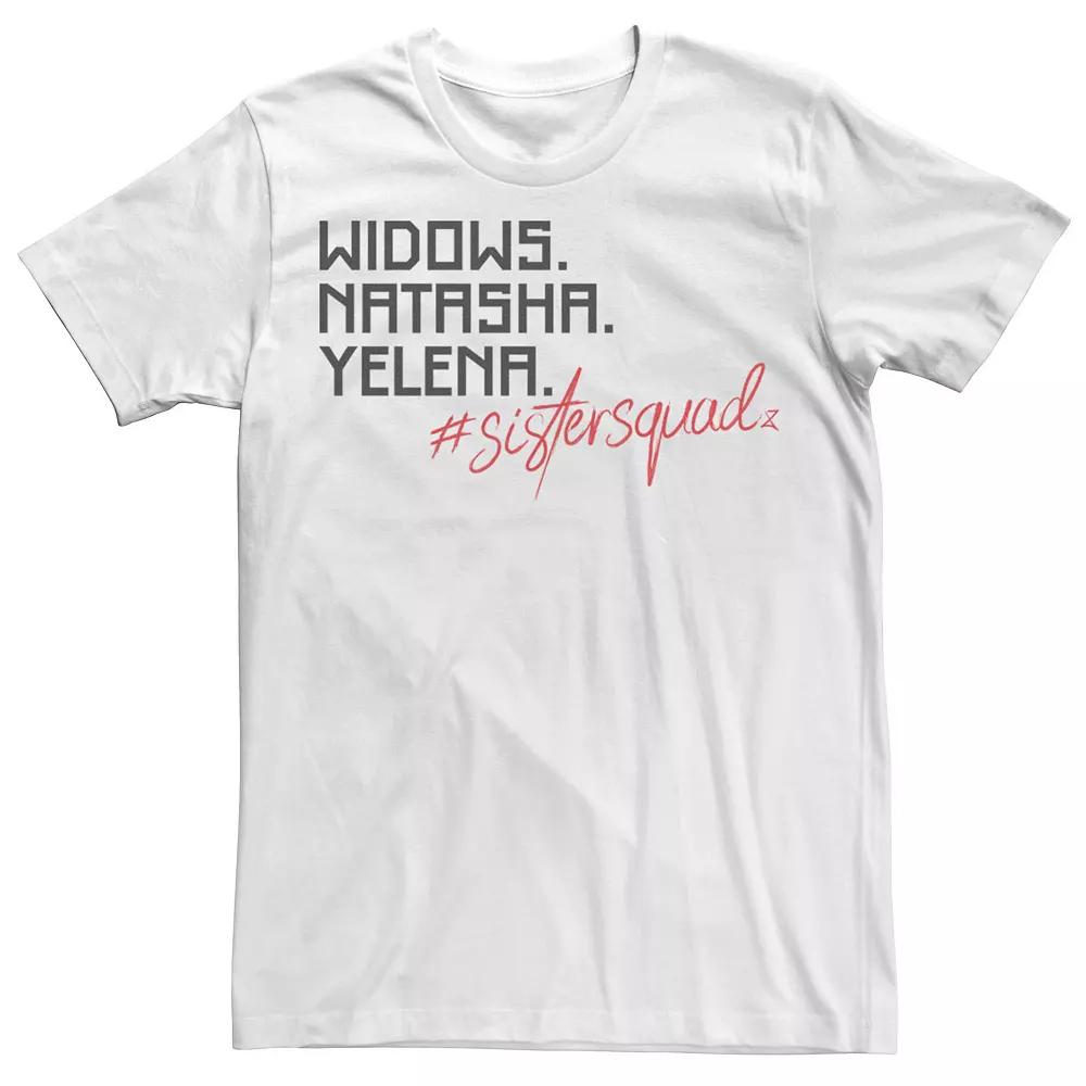 Men's Marvel Black Widow Natasha Yelena Sister Squad Tee,  Product Image