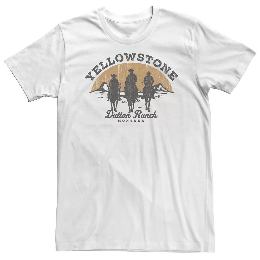 Big & Tall Yellowstone Dutton Ranch Montana Cowboys Tee, Men's,  Product Image