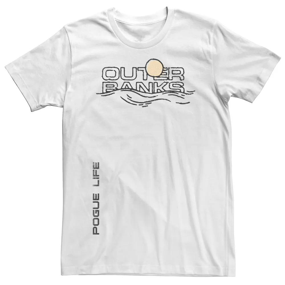 Big & Tall Outer Banks Pogue Life Distressed Graphic Tee, Men's,  Product Image