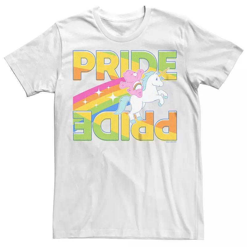 Men's Care Bears Pride Unicorn Ride Graphic Tee,  Product Image