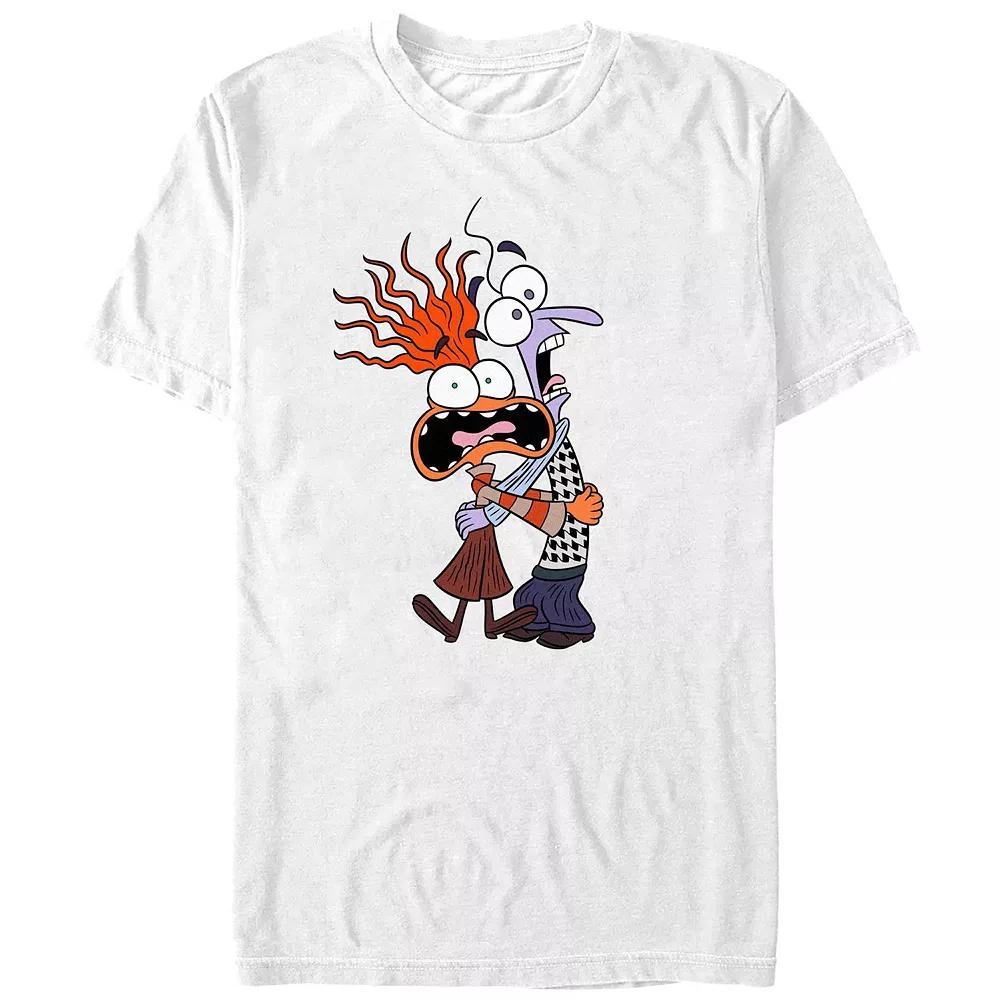 Disney's Inside Out 2 Anxiety Fear Scream Men's Graphic Tee,  Product Image