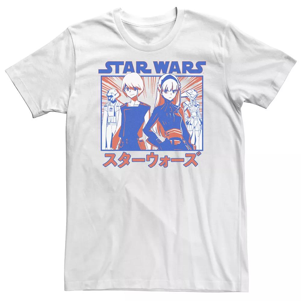 Big & Tall Star Wars: Visions Anime Twins Tee, Boy's,  Product Image