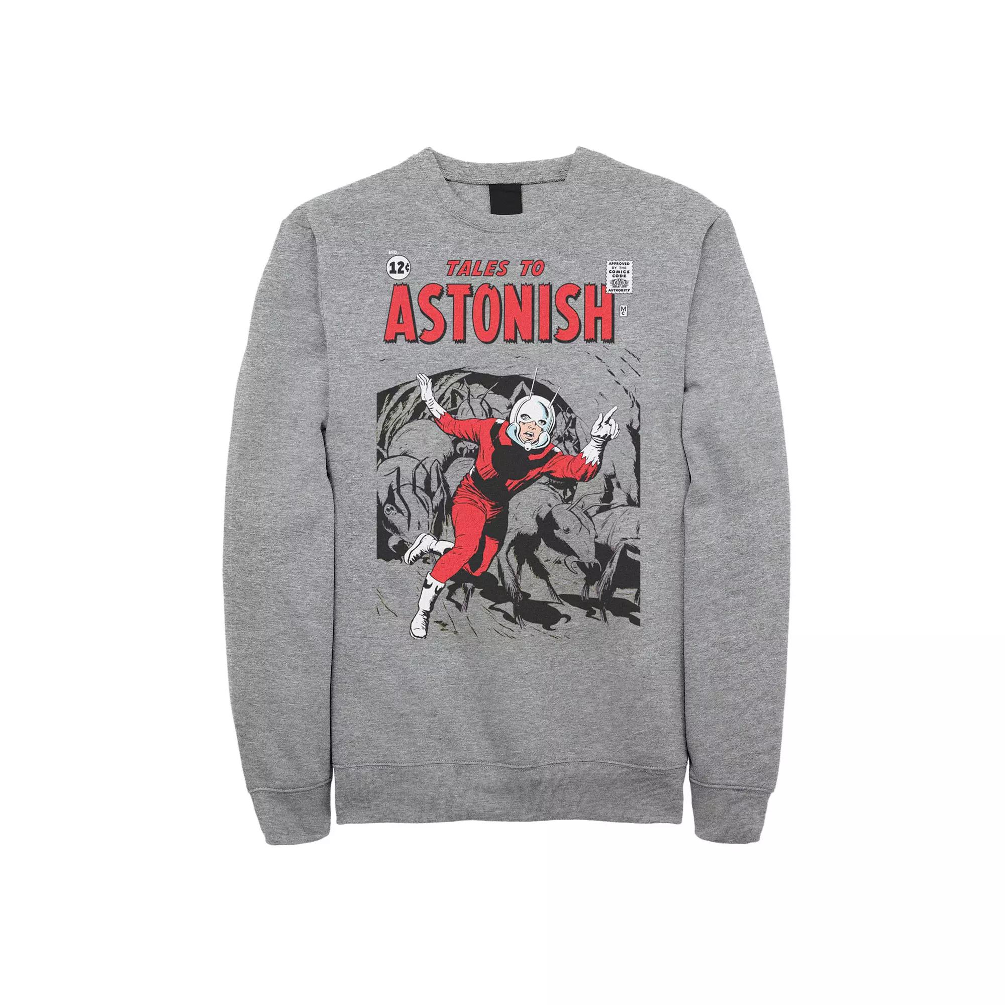 Big & Tall Marvel Tales of the Astonishing Ant-Man Comic-book Superhero Fleece Sweatshirt, Men's,  Product Image