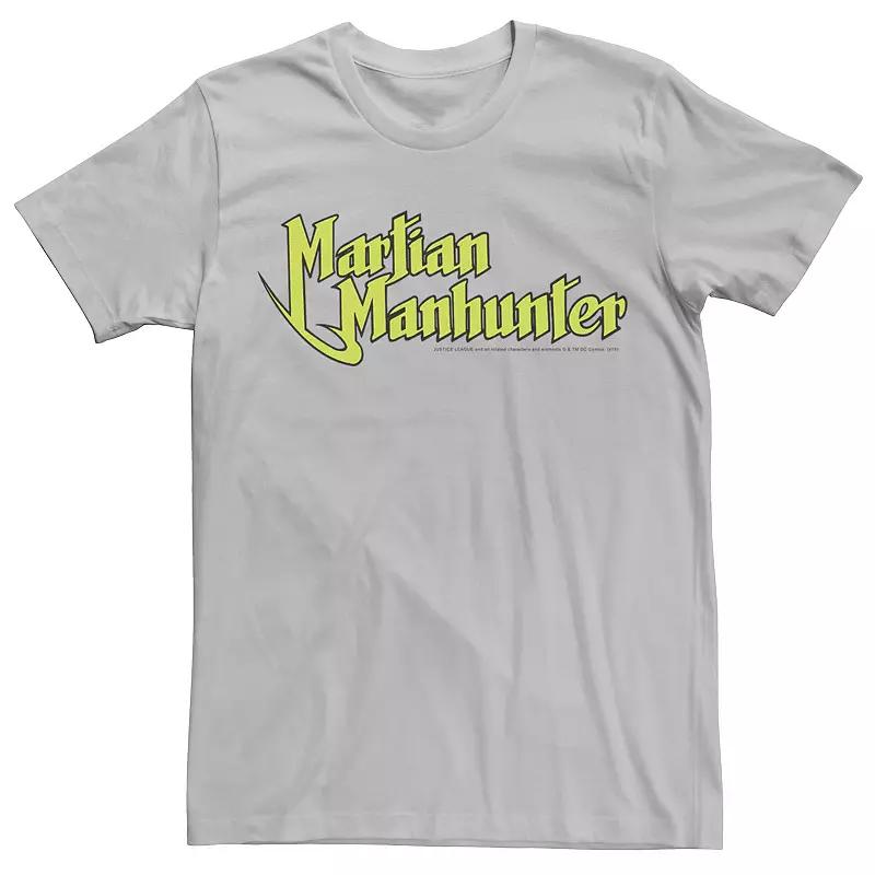 Men's DC Comics Martian Manhunter Logo Tee,  Product Image